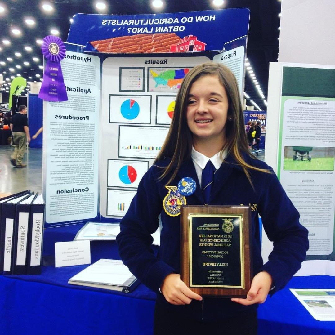 FFA nationals Kelly Irvine